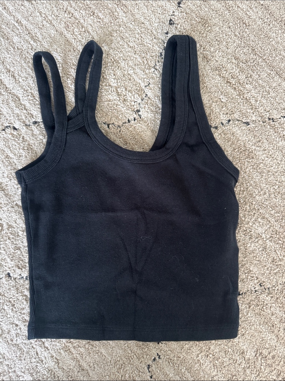 Abercrombie and Fitch black tank size small